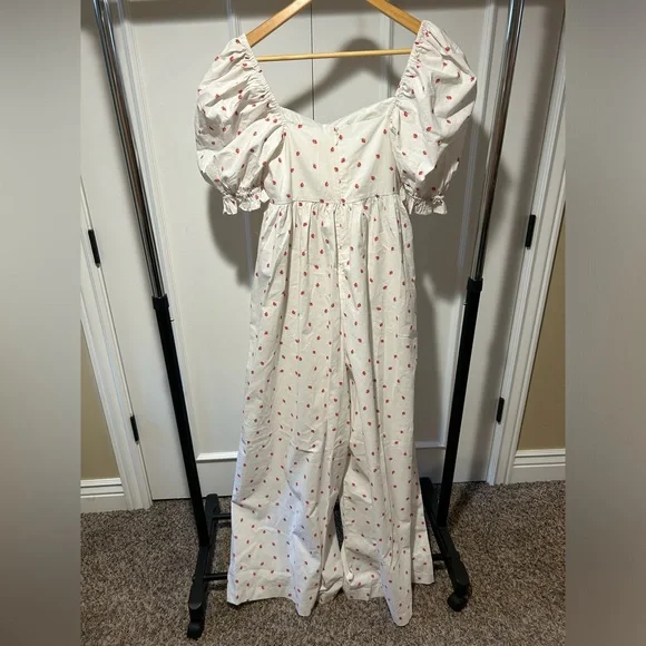 Selkie bundle! NWT La Fraise Biltmore jumpsuit and Goldie ruffle gown - Picture 5 of 8